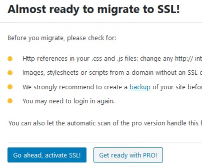 activate ssl